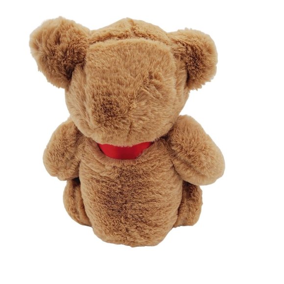 FAO Schwarz Golden Brown Teddy Bear 10" Snuggly Plush Stuffed Animal Kids‎ Toy - Picture 5 of 6